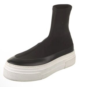 KHAITE ludlow high-top sneakers in black